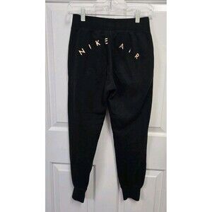 Women's Nike Black with Rose Gold Joggers Size XSmall